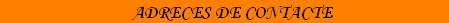 Adreces de Contacte